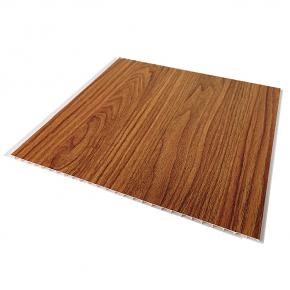 W-46 wood color design pvc ceiling and wall panel  