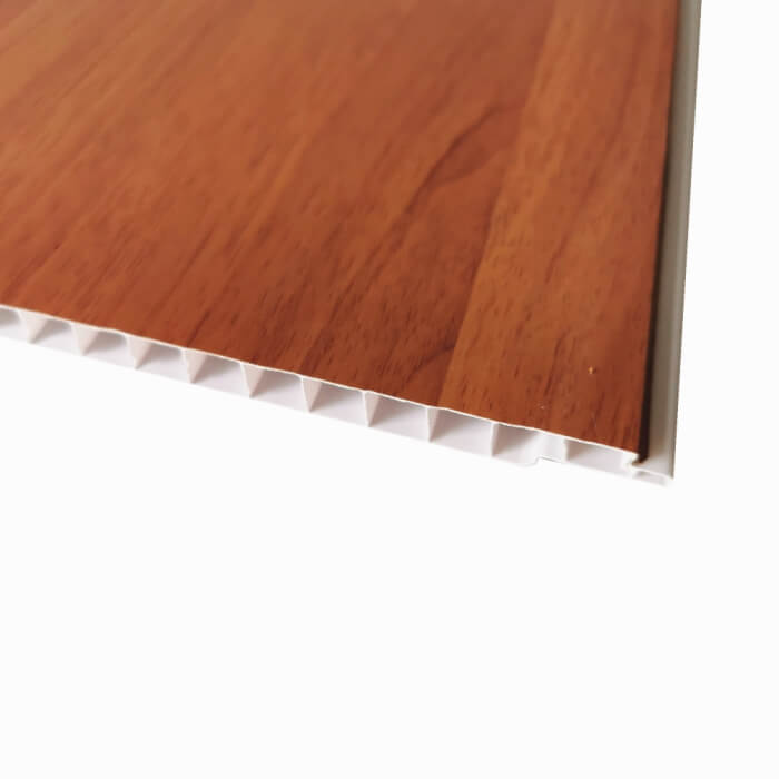 200mm Width Wood Color Laminated Pvc Wall and Ceiling Panel
