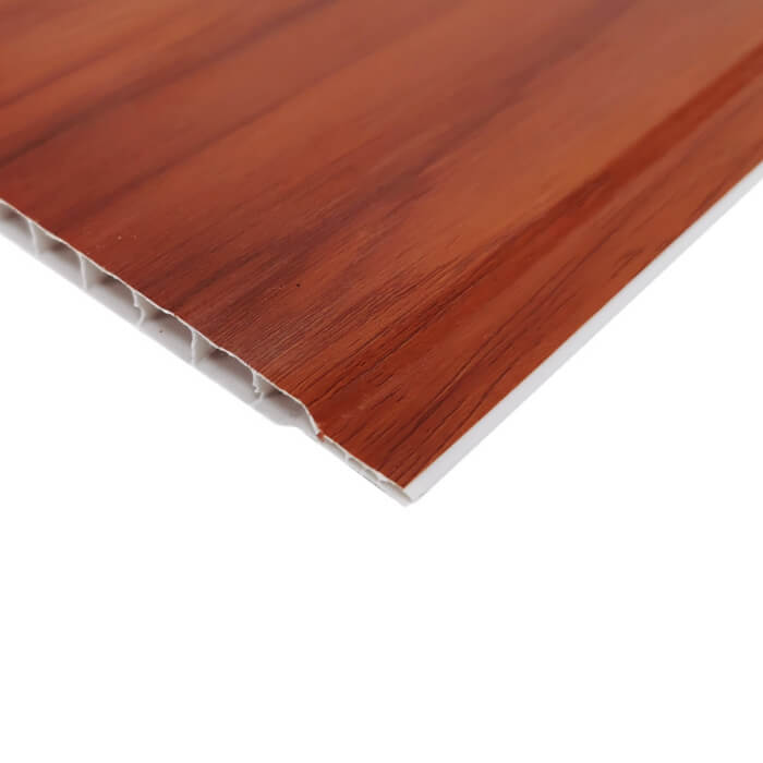25cm Middle Groove Wood Laminas Para Pared PVC Panel Ceiling