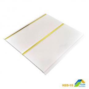 7mm Thickness White Gloss Techo De PVC Ceiling and Wall Panel