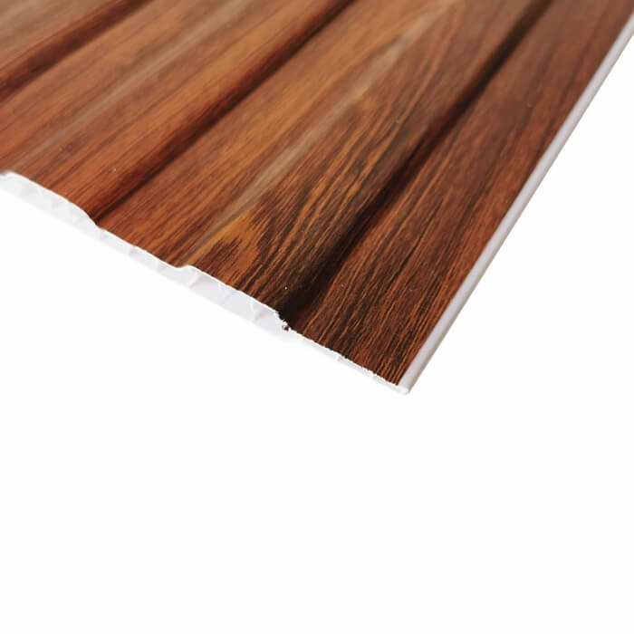 Wood Color Tablilla Techos Cielo Raso 3D PVC ceiling panel designs