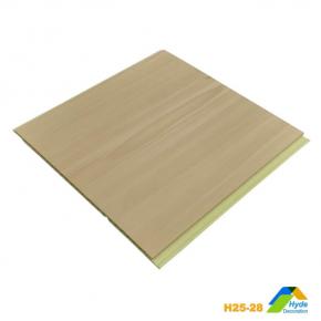 Thickness 8mm Falso Techo De Plastico Wall Covering Panels PVC Roof Ceiling Wooden Design