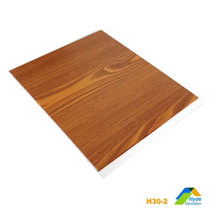 30cm Laminas De PVC Cielo Raso Panels Flat Roof Ceiling Panel Wood Design