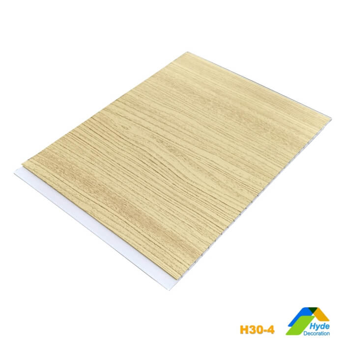 6mm Thick PVC Indoor Wall Board Panel Plastic Drop Wood Ceiling Lambri