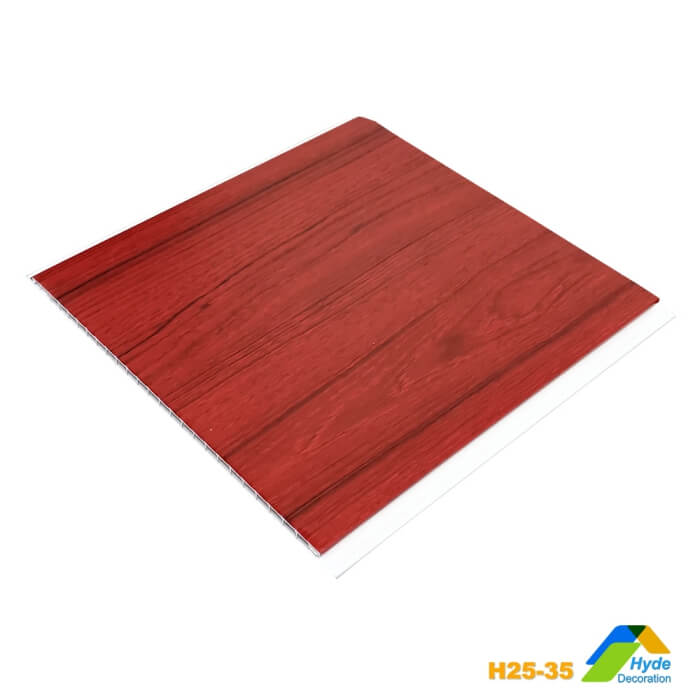 8X250mm Flat Wall Sheet PVC Faux Plafond Wood Ceiling Panel Decorativo De PVC