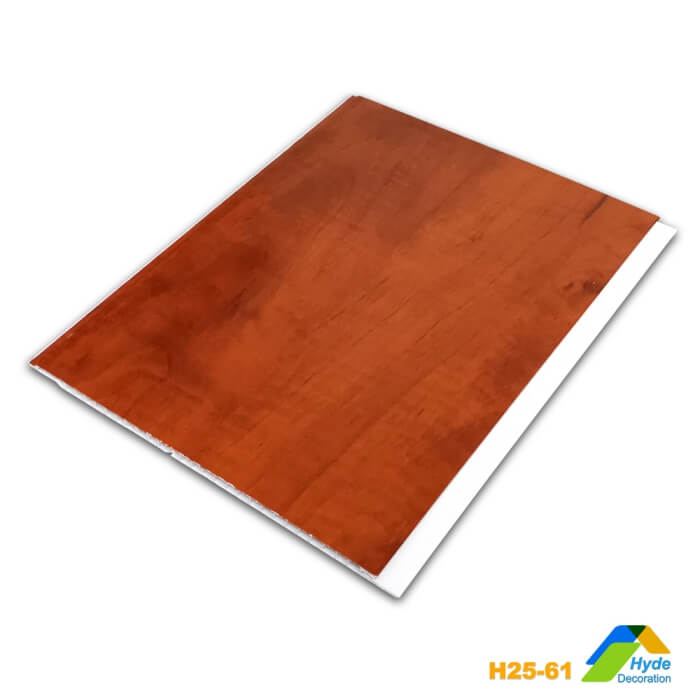 20cm Wood Design Laminated PVC Wall and Ceiling Panel for Interior Decoration