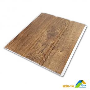 300mm Plastic Wall Panels 3D Decorative Tiles Cladding PVC Ceiling 2 Groove