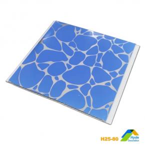 7mm Thickness Bedroom Bathroom Plafond PVC False Ceiling Lambri Panel Plastic