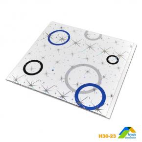Hot Stamping bathroom wall cladding plastic false pvc ceiling panel price