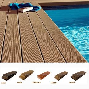 Hot Sales Wood Plastic Composite WPC New Technology Outdoor Green Environment 3D Embossed Decking