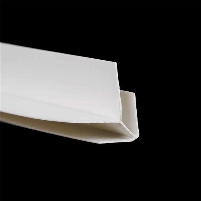 White U H L J F PVC Profile Extrusion Profiles Plastic Corner Ceiling Panel Accessories