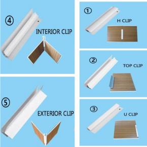 PVC Corner PVC Joint PVC Profile PVC Panel Accessories 