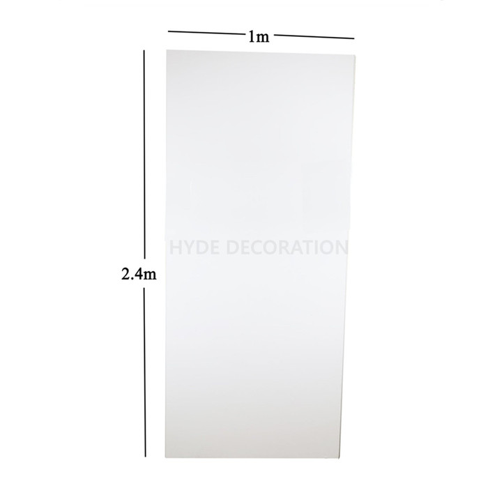 2400X1000X10mm White Gloss PVC Wet Room Wall Panel 