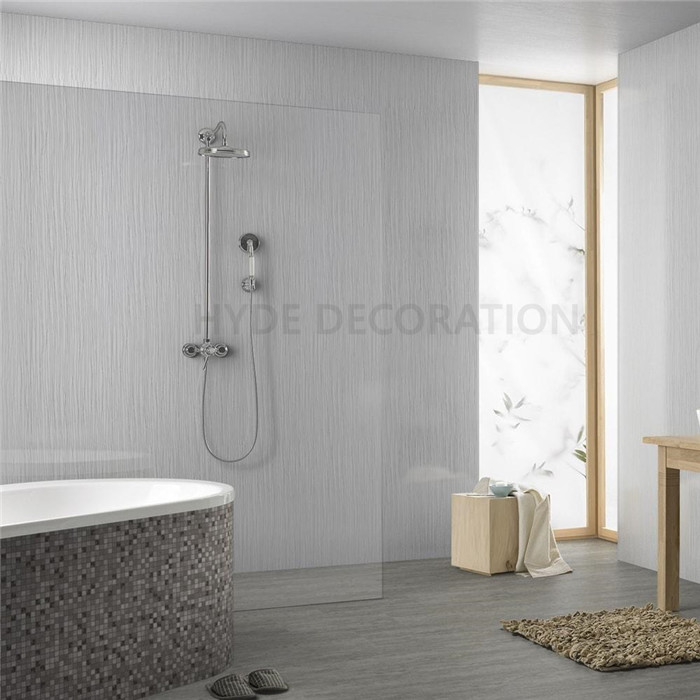 White Black Gloss Silver String Pvc Wet Wall Shower Panels