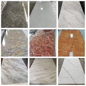 UV Coating PVC Marble Sheet For Walls